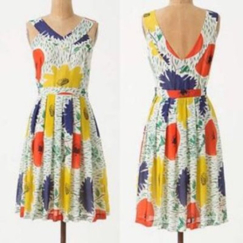Anthropologie Girls From Savoy Primary Blooms